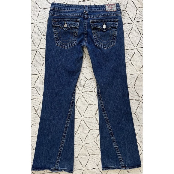 True Religion Denim - Vintage True Religion Joey Flare Jeans Low Rise USA 31 Y2K Bootcut 2000 Mallcore